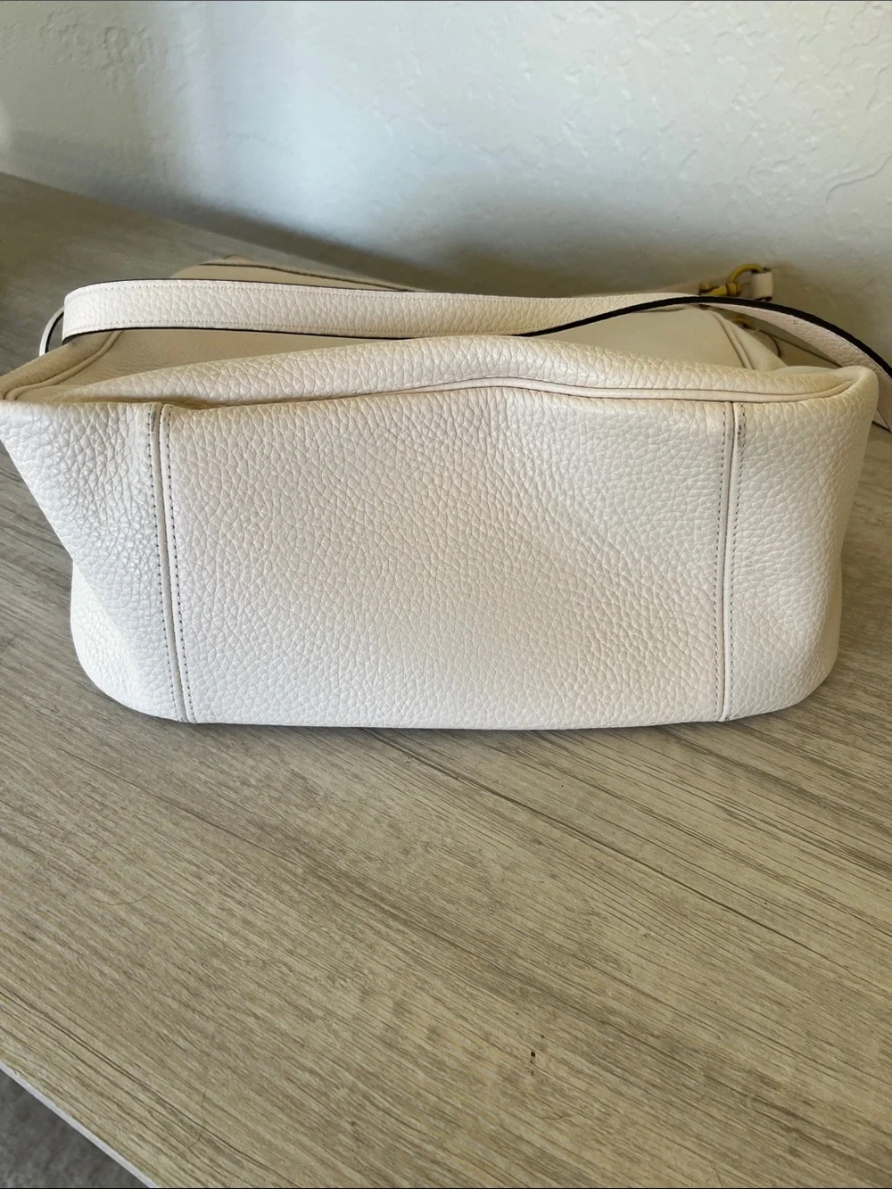 COACH Soft Pebble Leather Cary Shoulder Bag - Picture 7 of 7